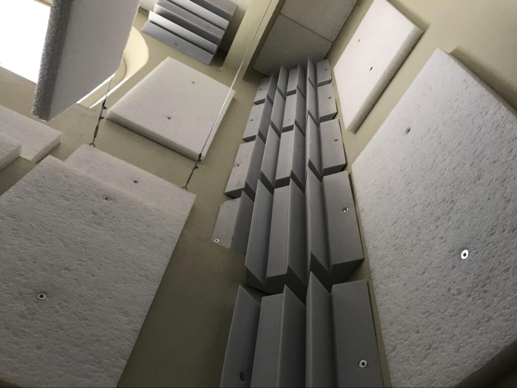 Acondicionamiento acústico - Sala de ensayo Badajoz